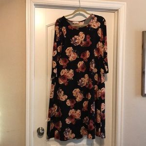 Reb & J Floral Swing Dress